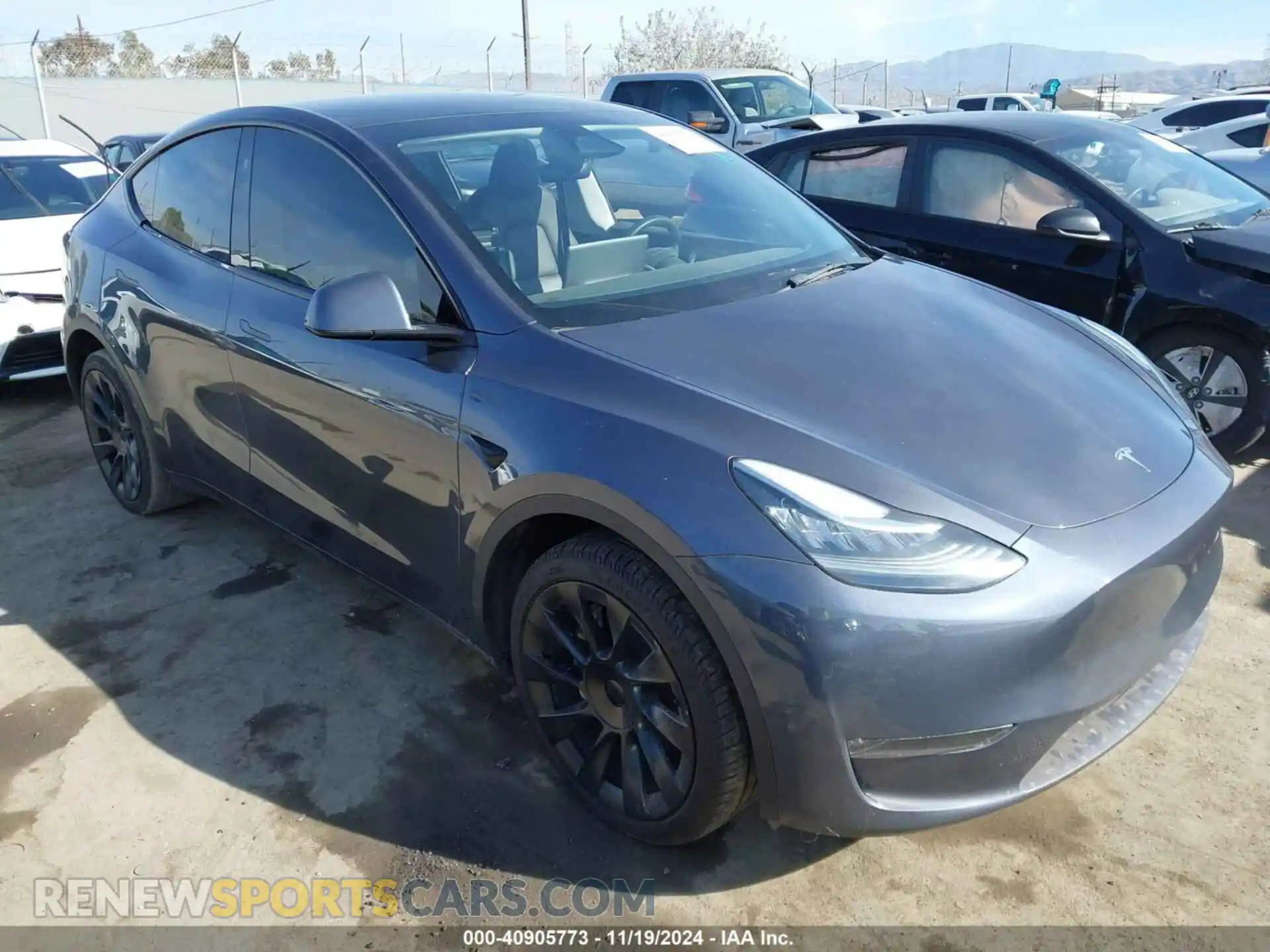 1 fotografías del automóvil dañado 7SAYGDEE1PA137017 TESLA MODEL Y 2023