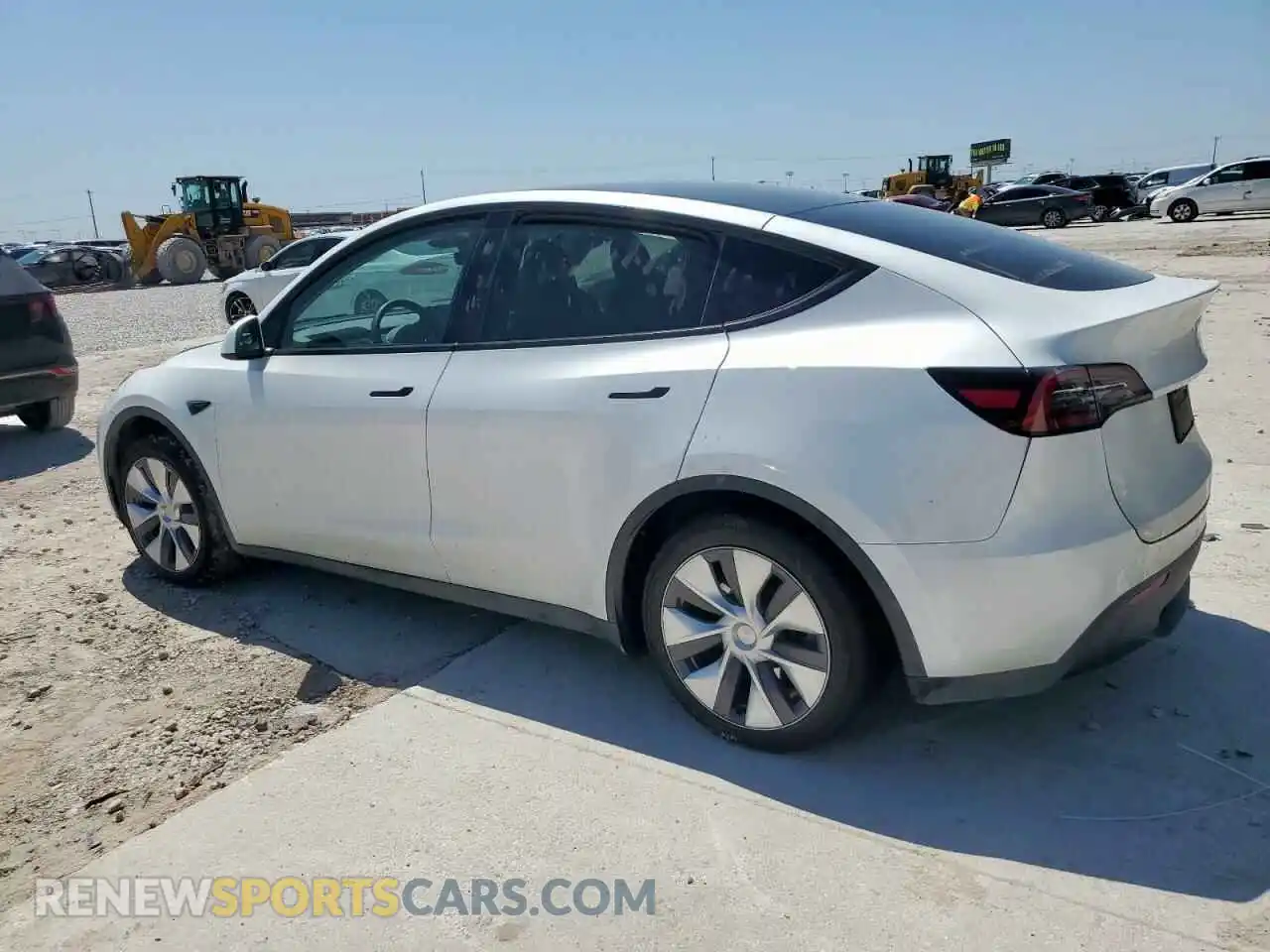 2 Photograph of a damaged car 7SAYGDEE1PA155629 TESLA MODEL Y 2023