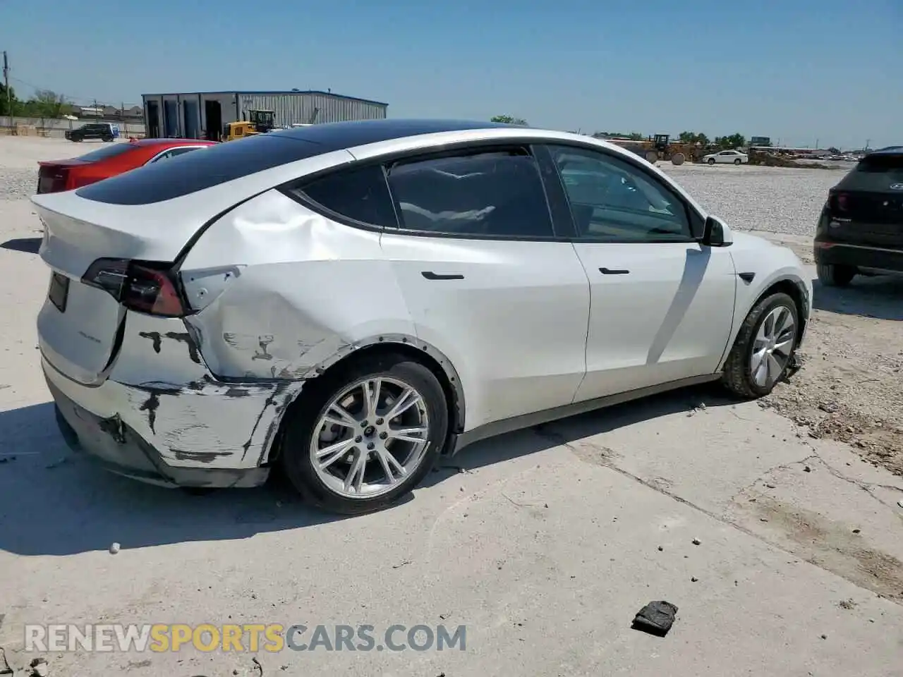 3 Photograph of a damaged car 7SAYGDEE1PA155629 TESLA MODEL Y 2023