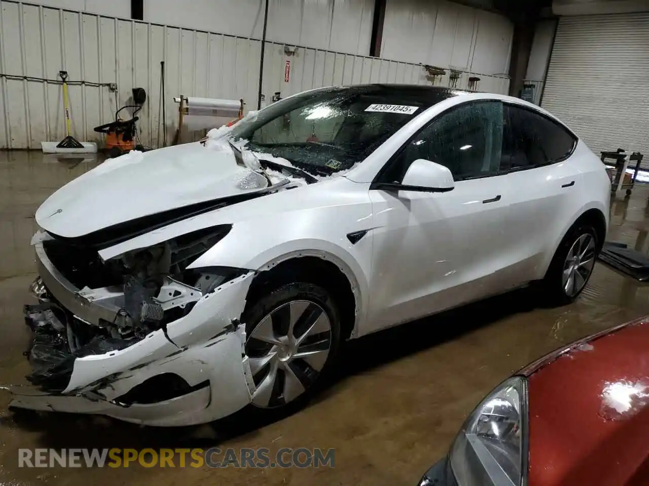 1 Photograph of a damaged car 7SAYGDEE1PA164816 TESLA MODEL Y 2023