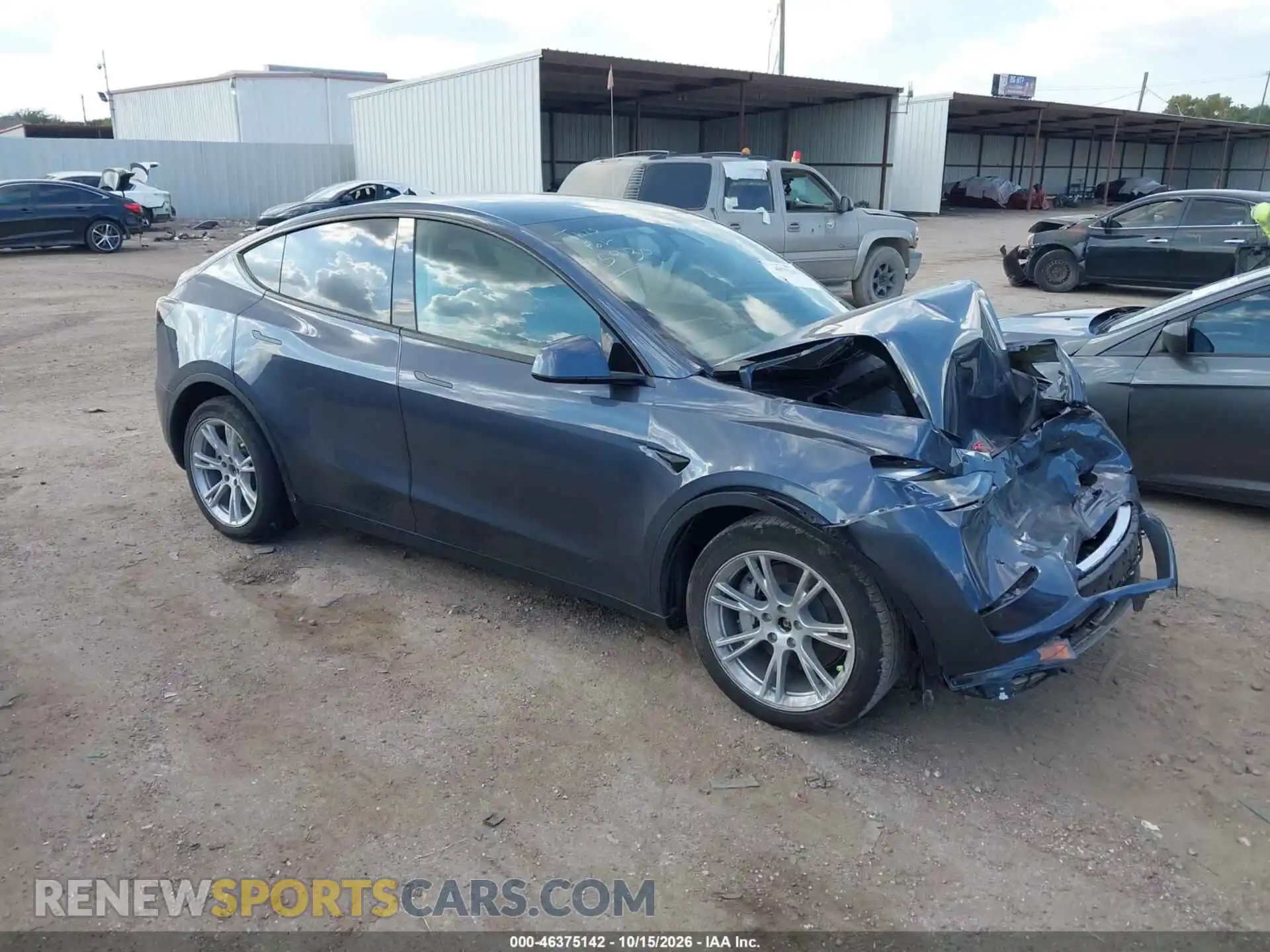 1 Фотография поврежденного автомобиля 7SAYGDEE1PA165349 TESLA MODEL Y 2023