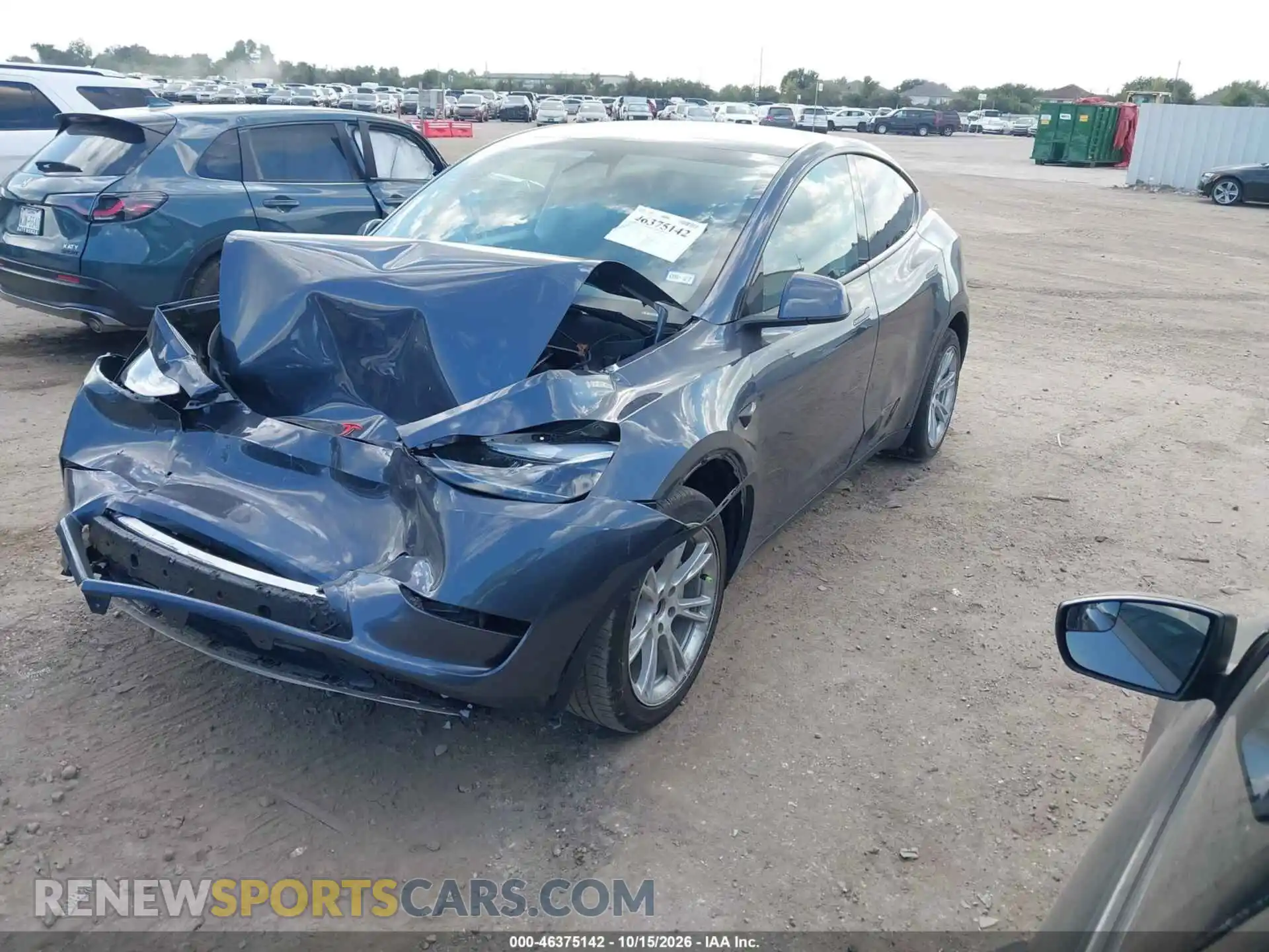 2 Фотография поврежденного автомобиля 7SAYGDEE1PA165349 TESLA MODEL Y 2023