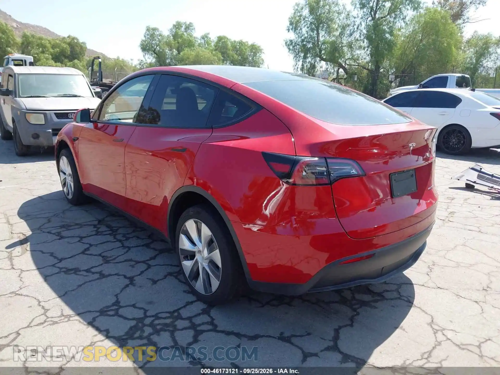 3 Photograph of a damaged car 7SAYGDEE1PA192499 TESLA MODEL Y 2023