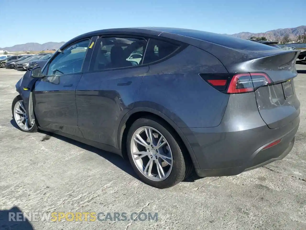 2 Photograph of a damaged car 7SAYGDEE1PA198884 TESLA MODEL Y 2023