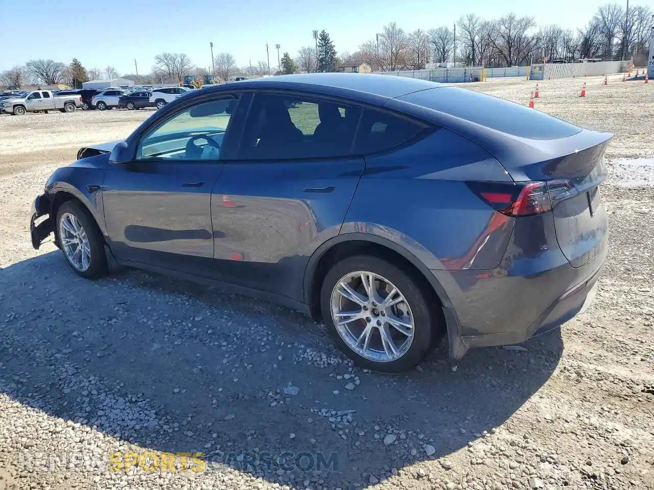 2 Photograph of a damaged car 7SAYGDEE1PA199081 TESLA MODEL Y 2023