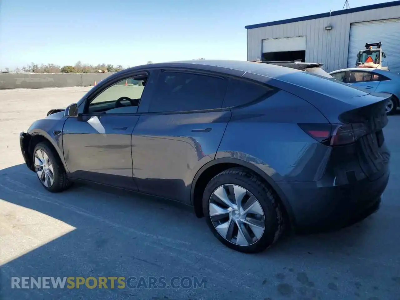 2 fotografías del automóvil dañado 7SAYGDEE1PA199100 TESLA MODEL Y 2023