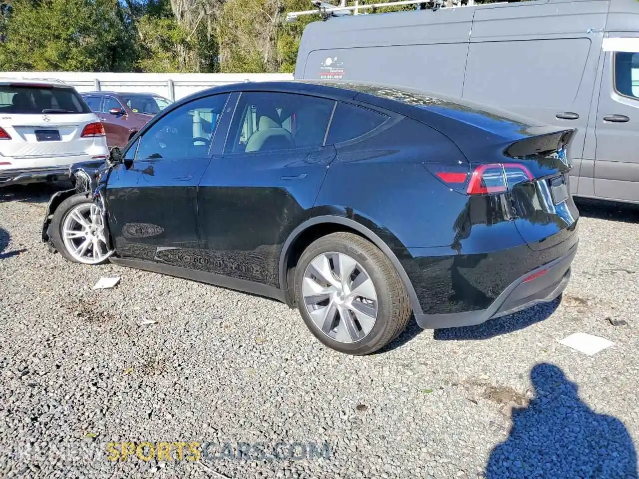 2 Photograph of a damaged car 7SAYGDEE1PA200729 TESLA MODEL Y 2023