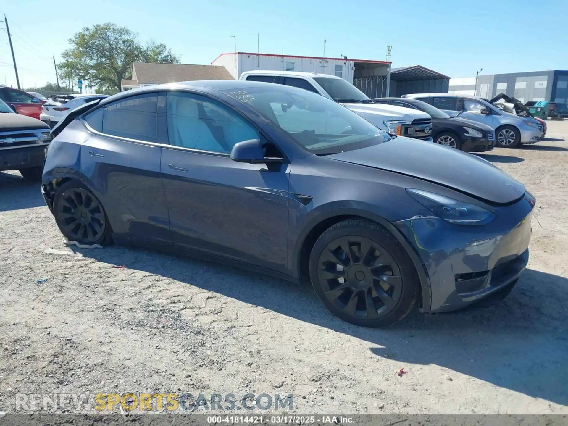 1 Photograph of a damaged car 7SAYGDEE1PA203937 TESLA MODEL Y 2023