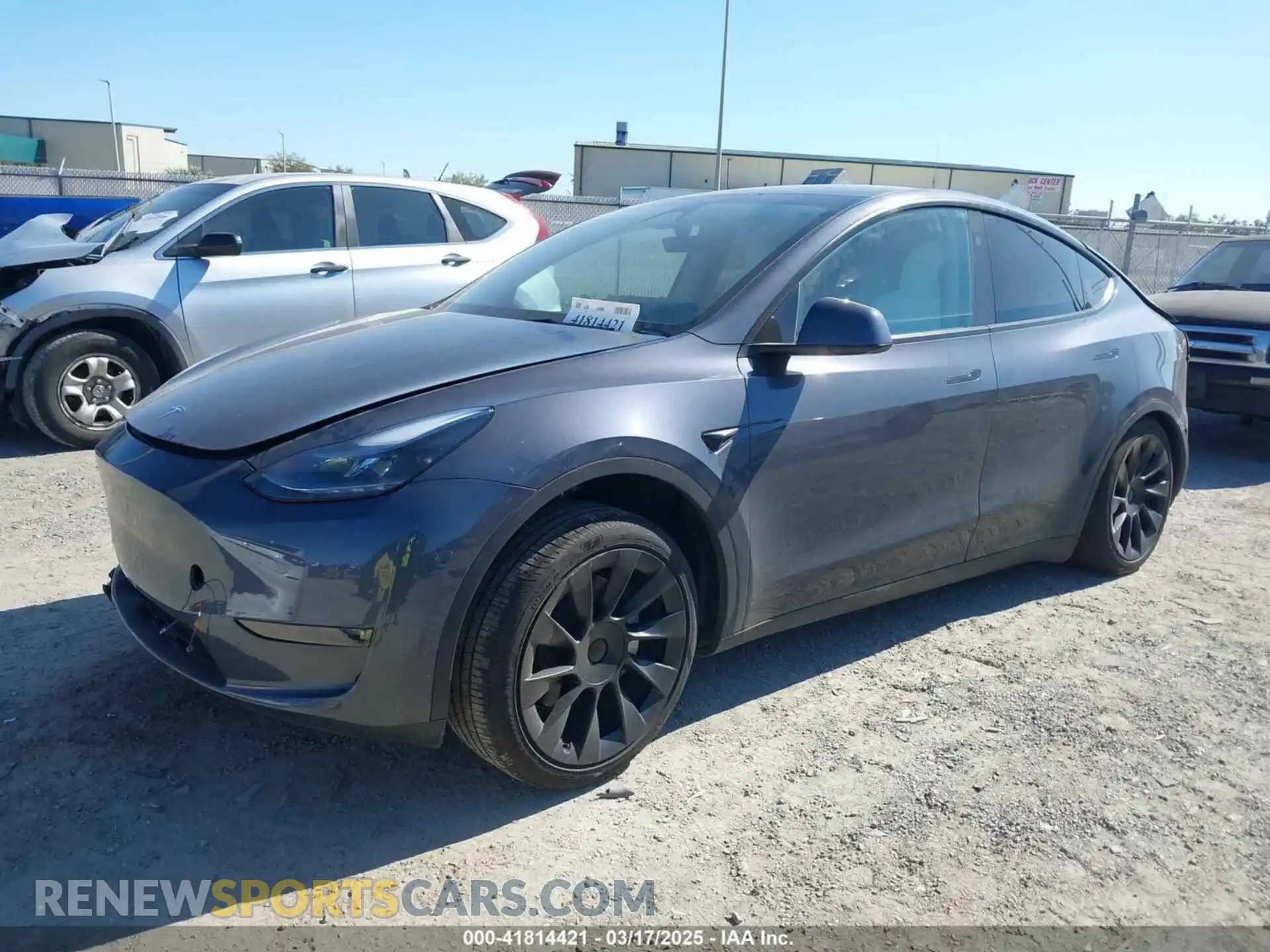 2 Photograph of a damaged car 7SAYGDEE1PA203937 TESLA MODEL Y 2023