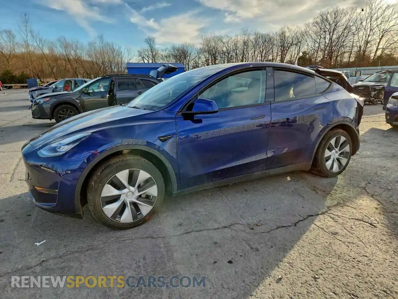 1 Photograph of a damaged car 7SAYGDEE1PF594011 TESLA MODEL Y 2023