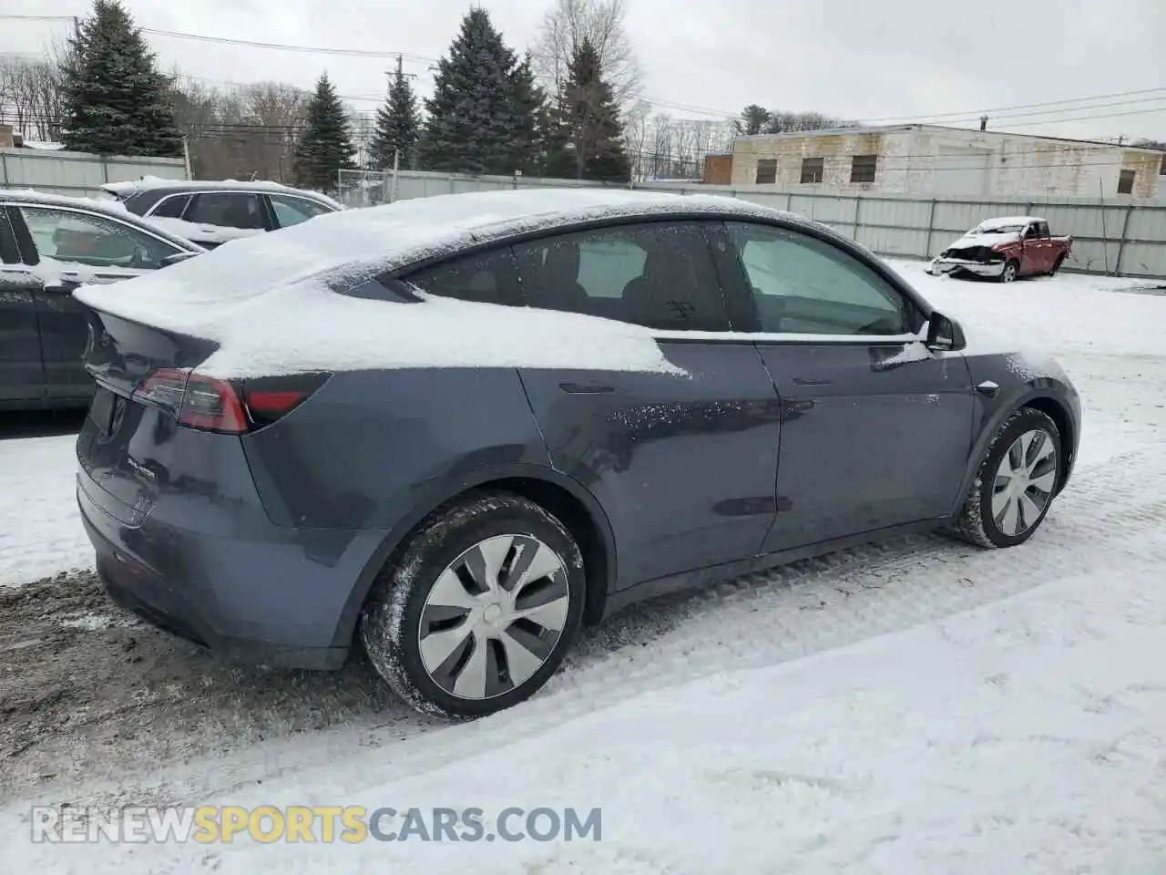 3 Photograph of a damaged car 7SAYGDEE1PF604780 TESLA MODEL Y 2023