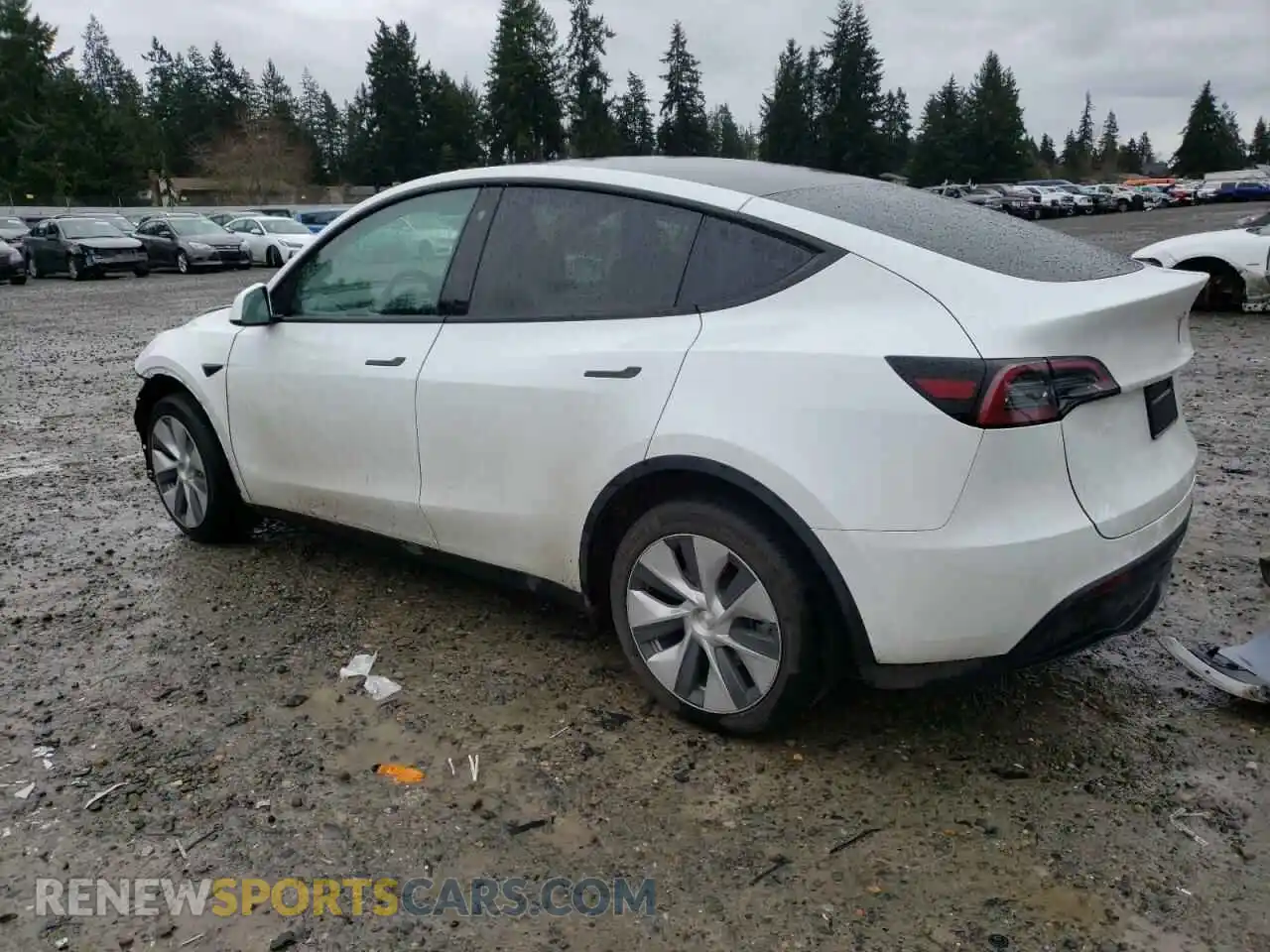2 Photograph of a damaged car 7SAYGDEE1PF627198 TESLA MODEL Y 2023