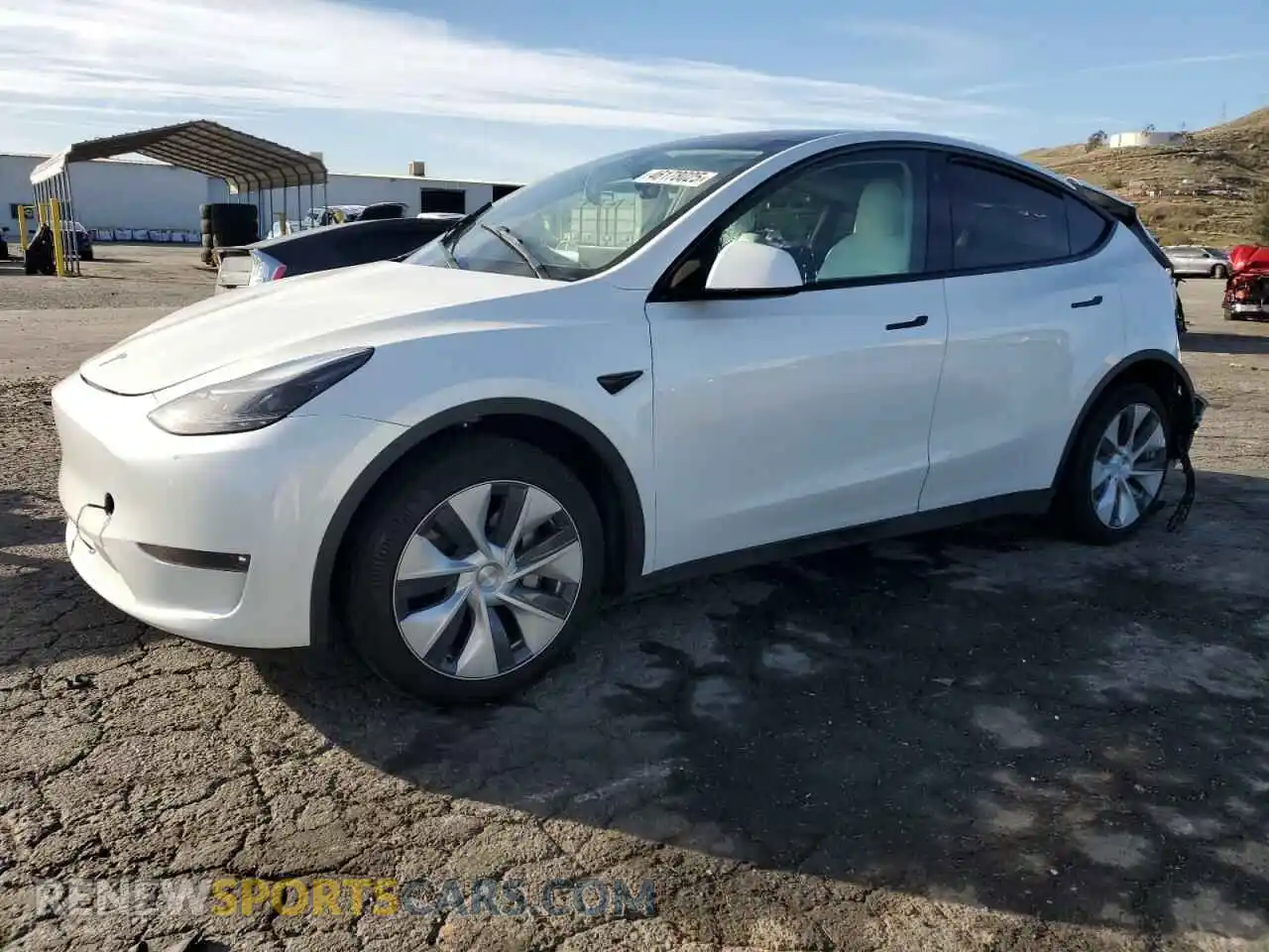 1 Photograph of a damaged car 7SAYGDEE1PF638153 TESLA MODEL Y 2023