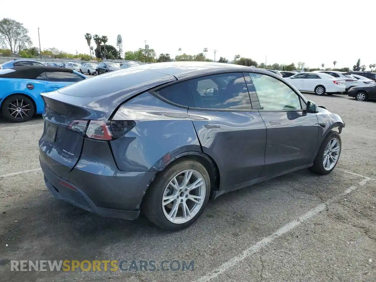3 Photograph of a damaged car 7SAYGDEE1PF638220 TESLA MODEL Y 2023