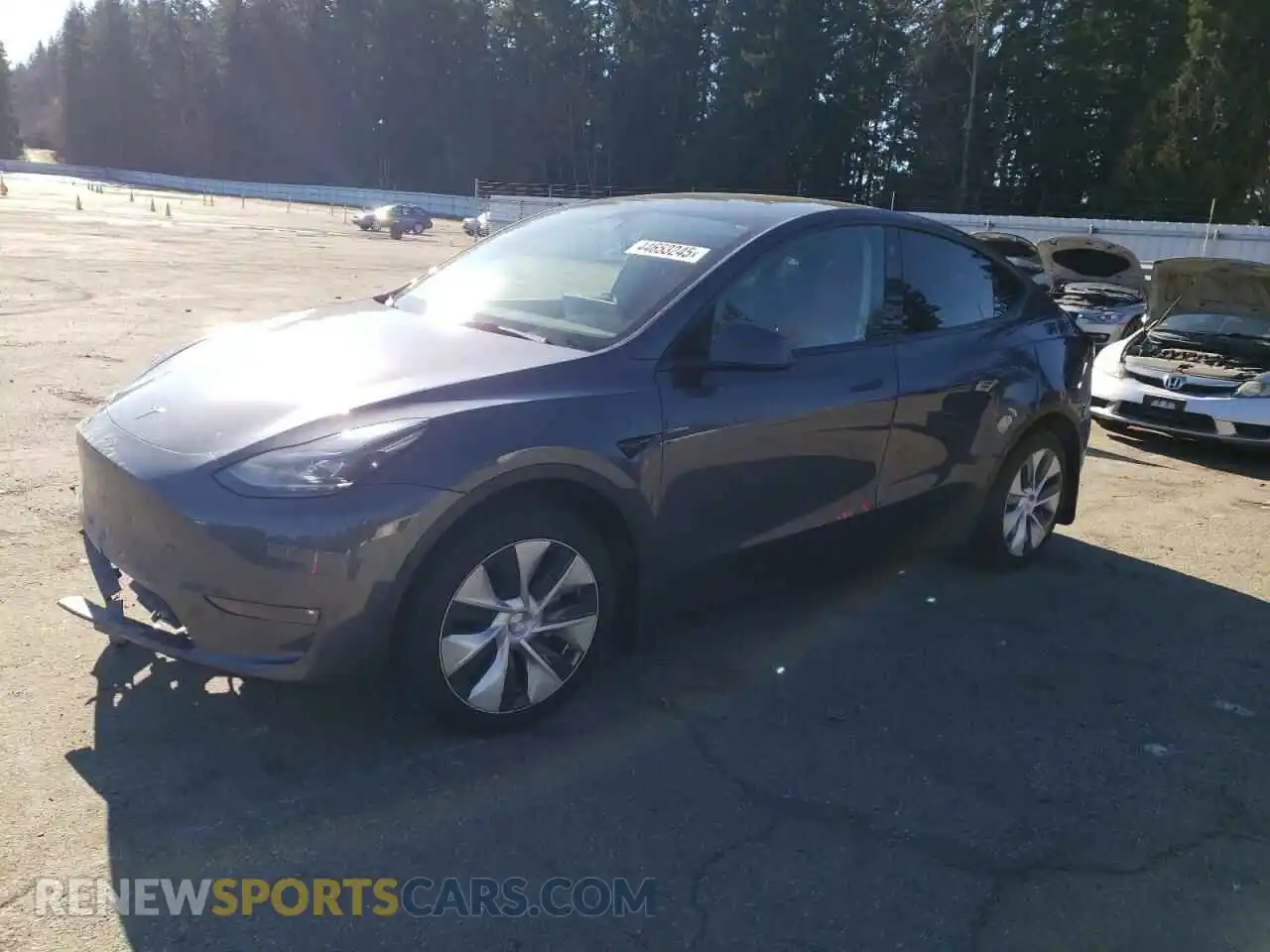 1 Photograph of a damaged car 7SAYGDEE1PF645698 TESLA MODEL Y 2023