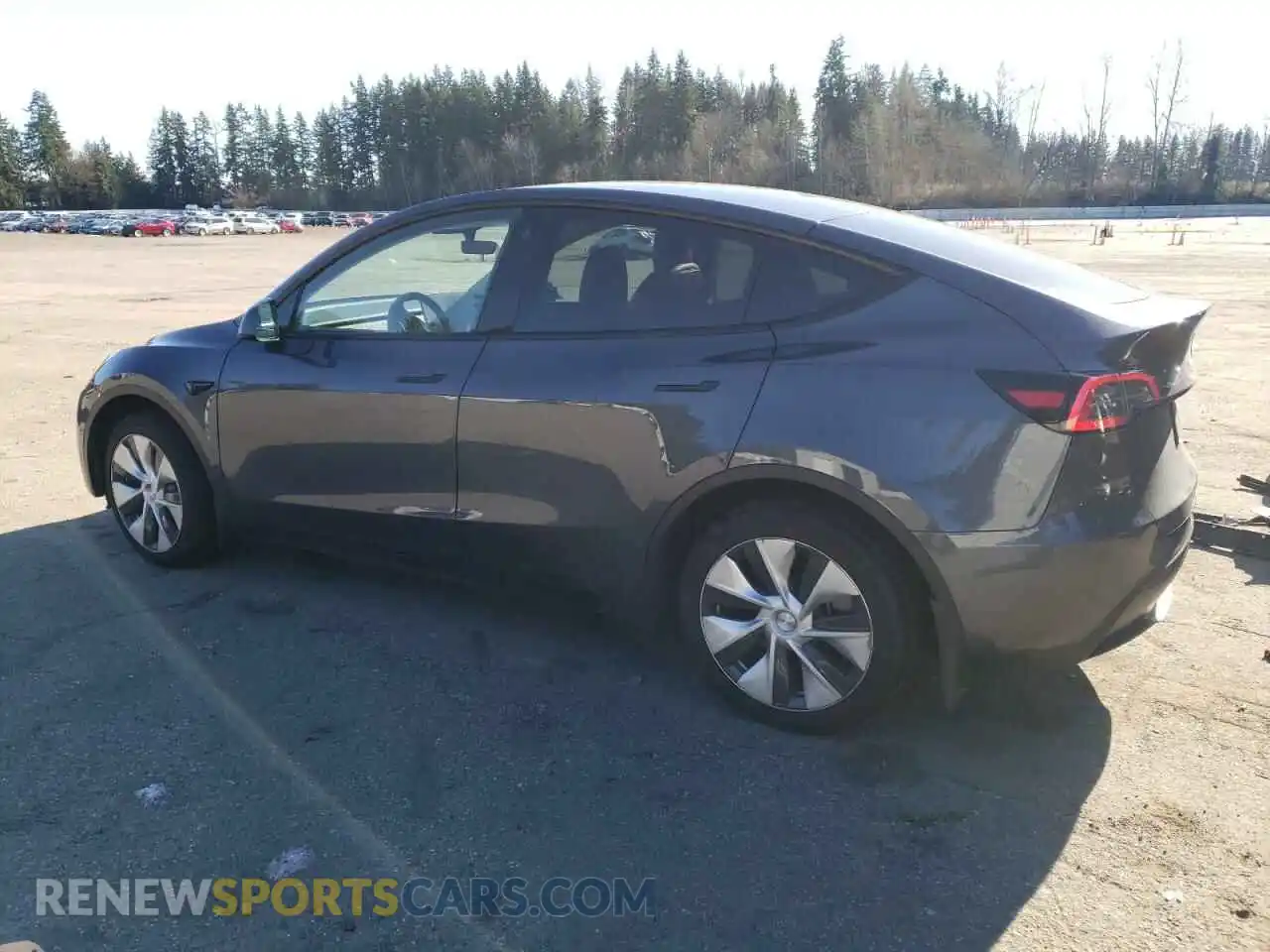 2 Photograph of a damaged car 7SAYGDEE1PF645698 TESLA MODEL Y 2023