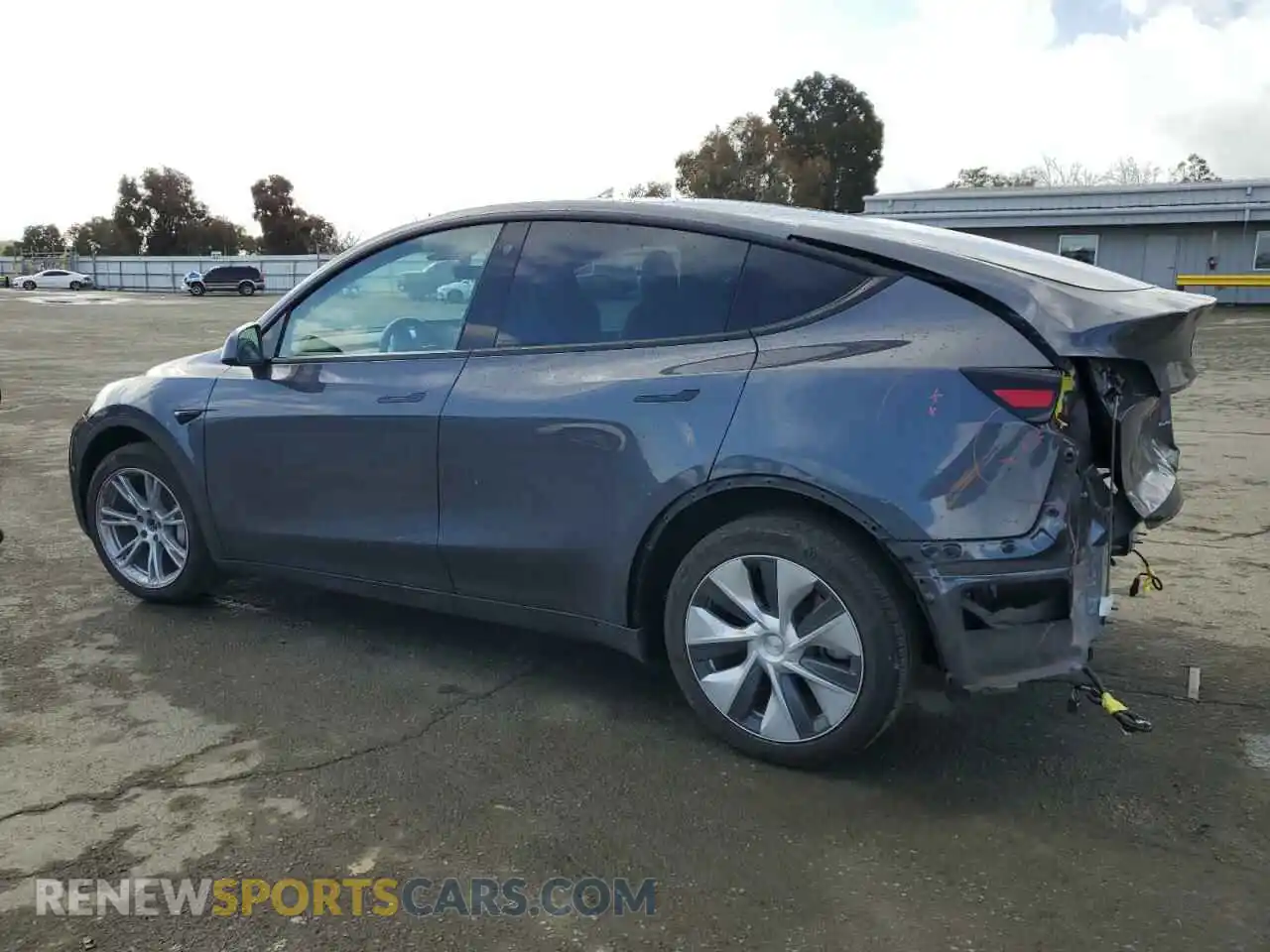 2 Photograph of a damaged car 7SAYGDEE1PF647967 TESLA MODEL Y 2023