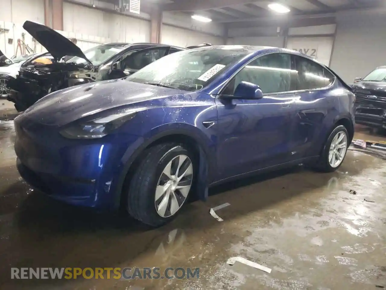 1 Photograph of a damaged car 7SAYGDEE1PF706032 TESLA MODEL Y 2023