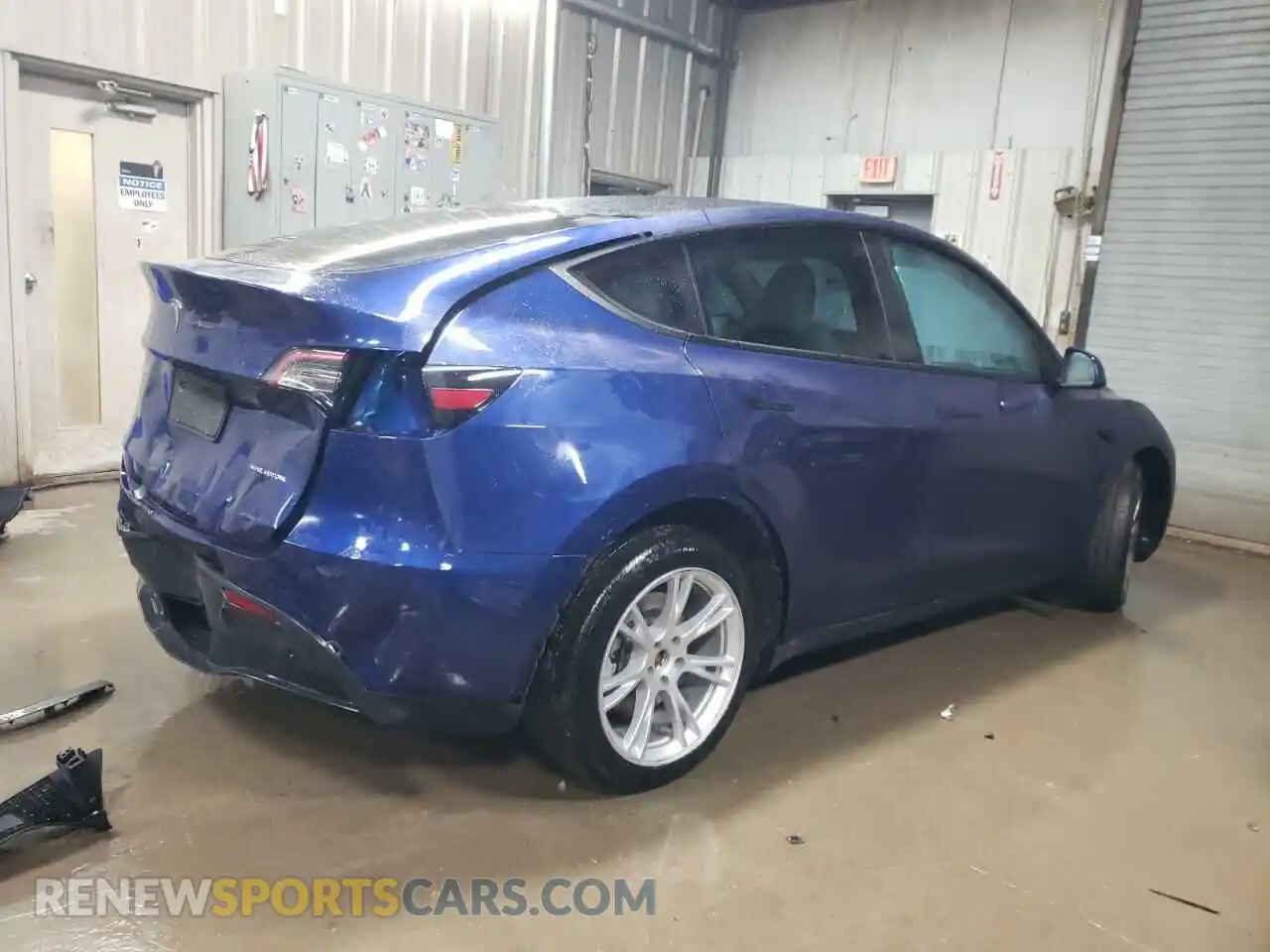3 Photograph of a damaged car 7SAYGDEE1PF706032 TESLA MODEL Y 2023