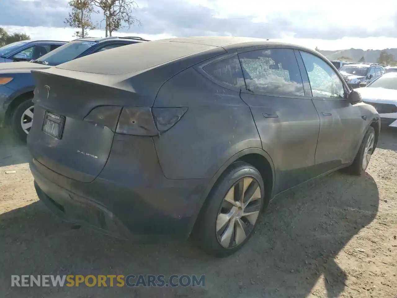 3 Photograph of a damaged car 7SAYGDEE1PF714616 TESLA MODEL Y 2023