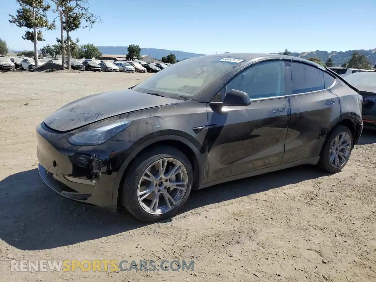 1 Photograph of a damaged car 7SAYGDEE1PF715569 TESLA MODEL Y 2023