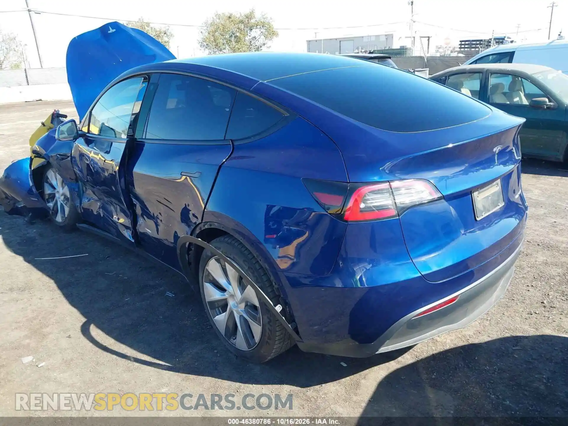 3 Photograph of a damaged car 7SAYGDEE1PF747552 TESLA MODEL Y 2023