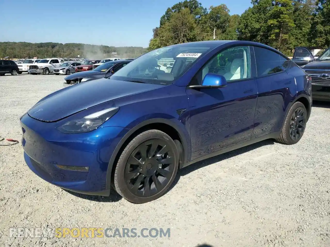 1 fotografías del automóvil dañado 7SAYGDEE1PF758373 TESLA MODEL Y 2023
