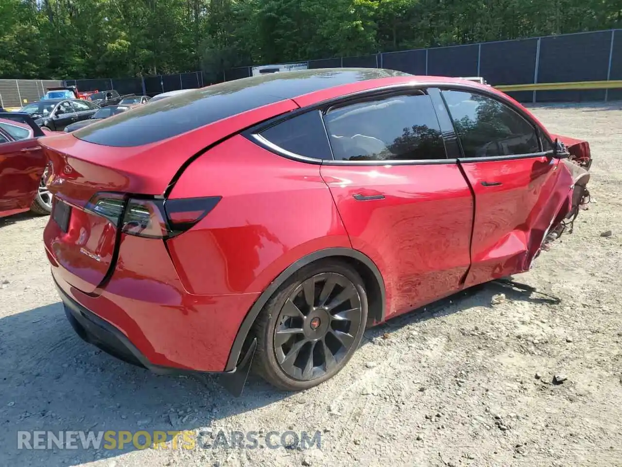 3 Photograph of a damaged car 7SAYGDEE1PF828874 TESLA MODEL Y 2023