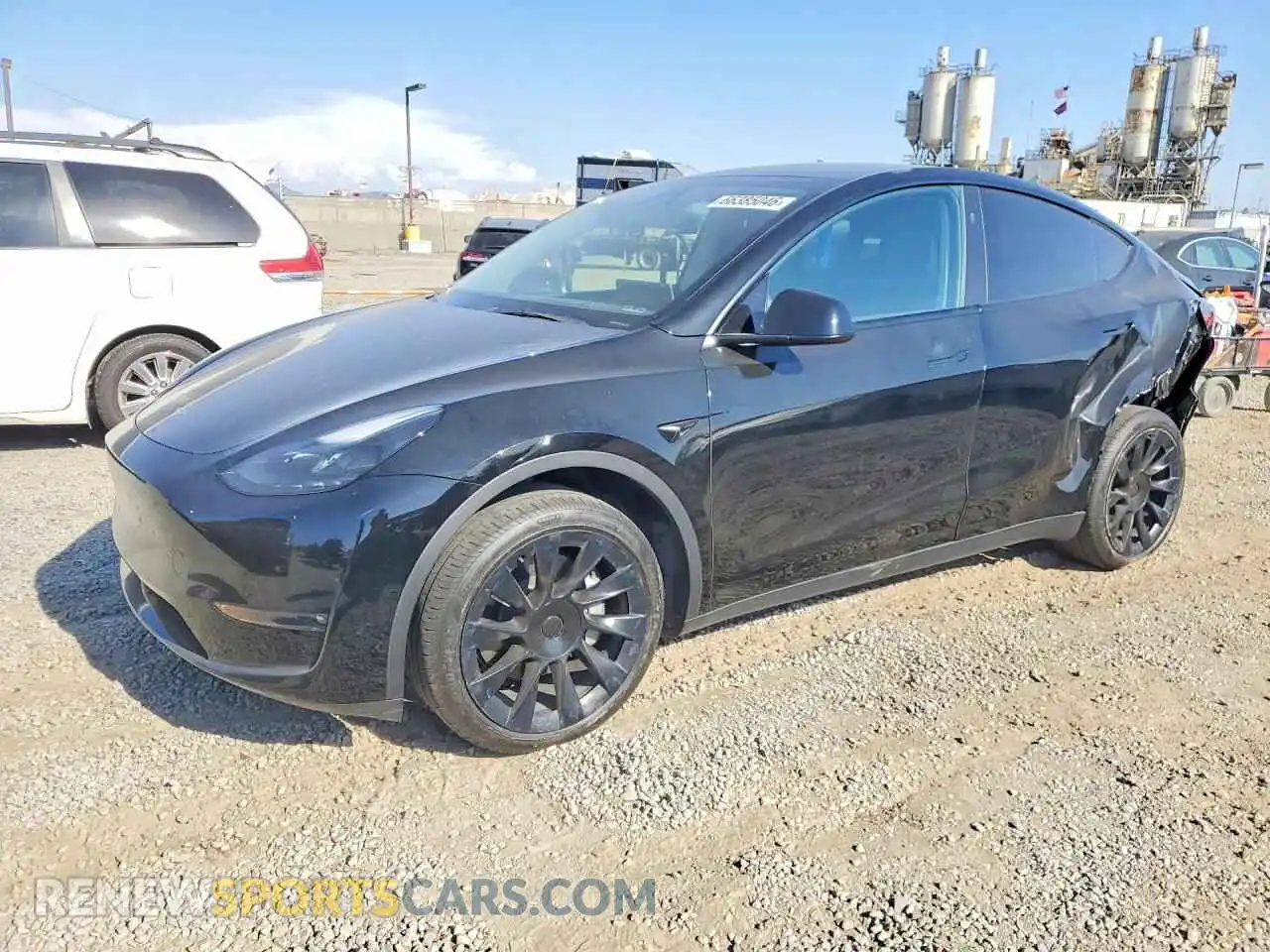 1 fotografías del automóvil dañado 7SAYGDEE1PF835873 TESLA MODEL Y 2023