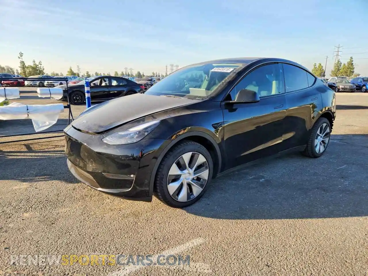 1 Photograph of a damaged car 7SAYGDEE1PF878982 TESLA MODEL Y 2023