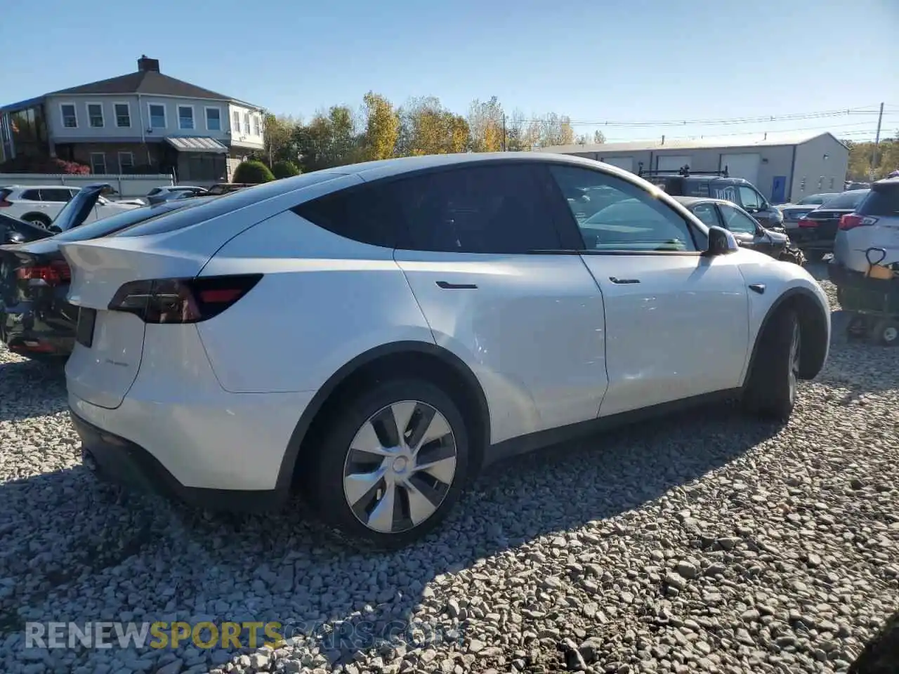 3 Photograph of a damaged car 7SAYGDEE1PF883051 TESLA MODEL Y 2023