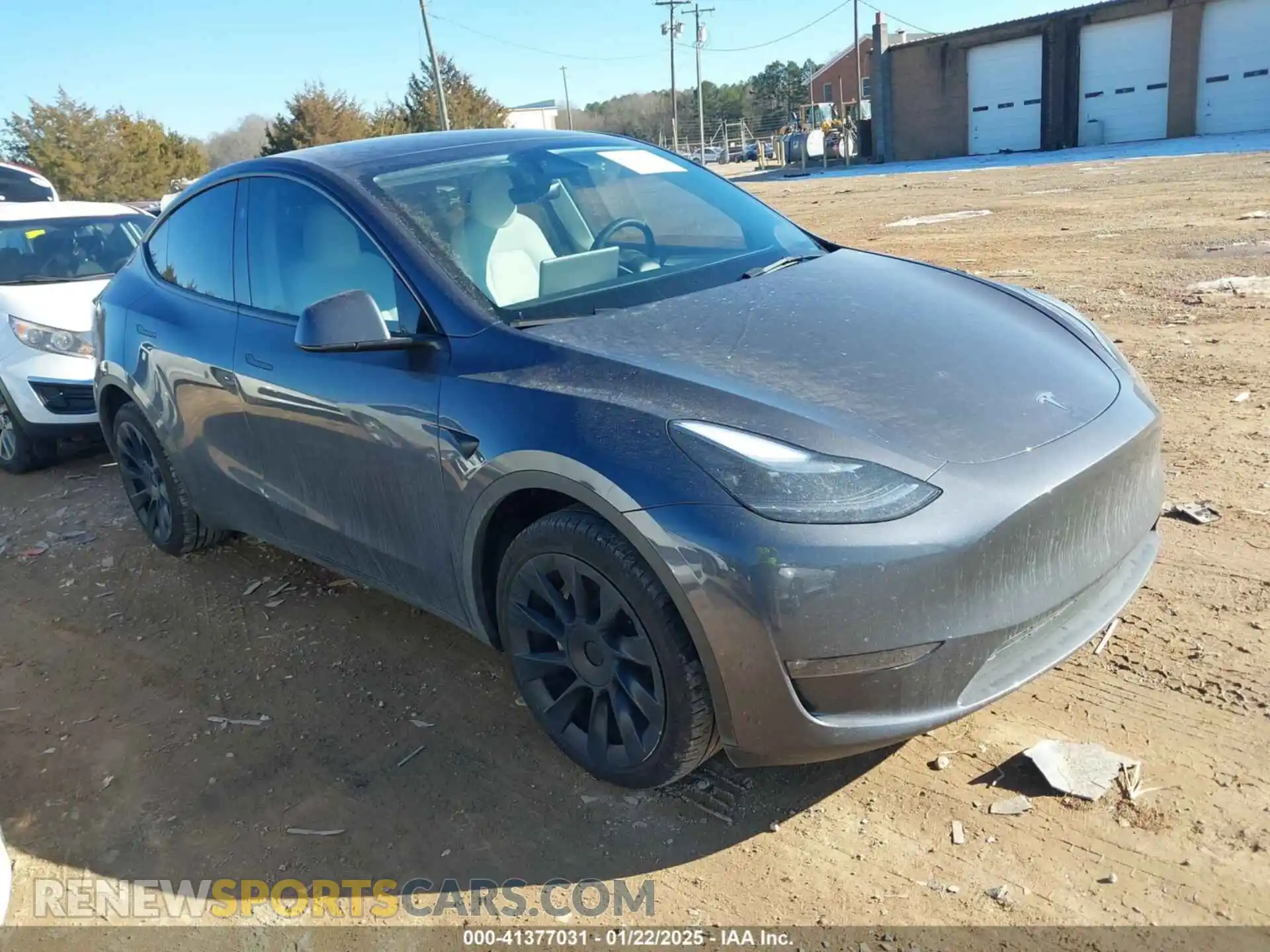 1 Photograph of a damaged car 7SAYGDEE1PF886371 TESLA MODEL Y 2023