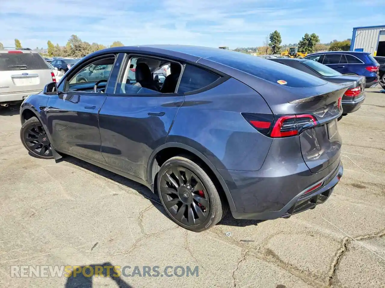 2 Photograph of a damaged car 7SAYGDEE1PF896737 TESLA MODEL Y 2023