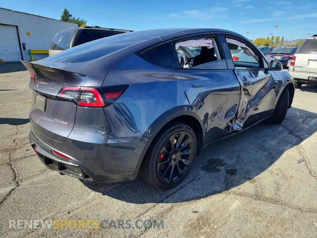 3 Photograph of a damaged car 7SAYGDEE1PF896737 TESLA MODEL Y 2023