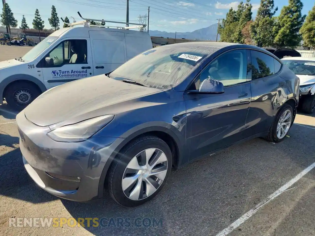 1 fotografías del automóvil dañado 7SAYGDEE1PF907705 TESLA MODEL Y 2023