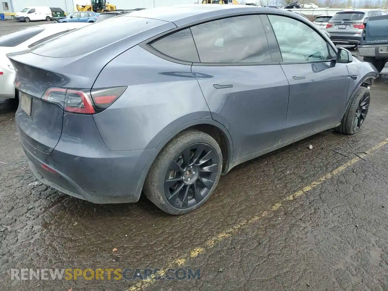 3 Photograph of a damaged car 7SAYGDEE1PF937867 TESLA MODEL Y 2023