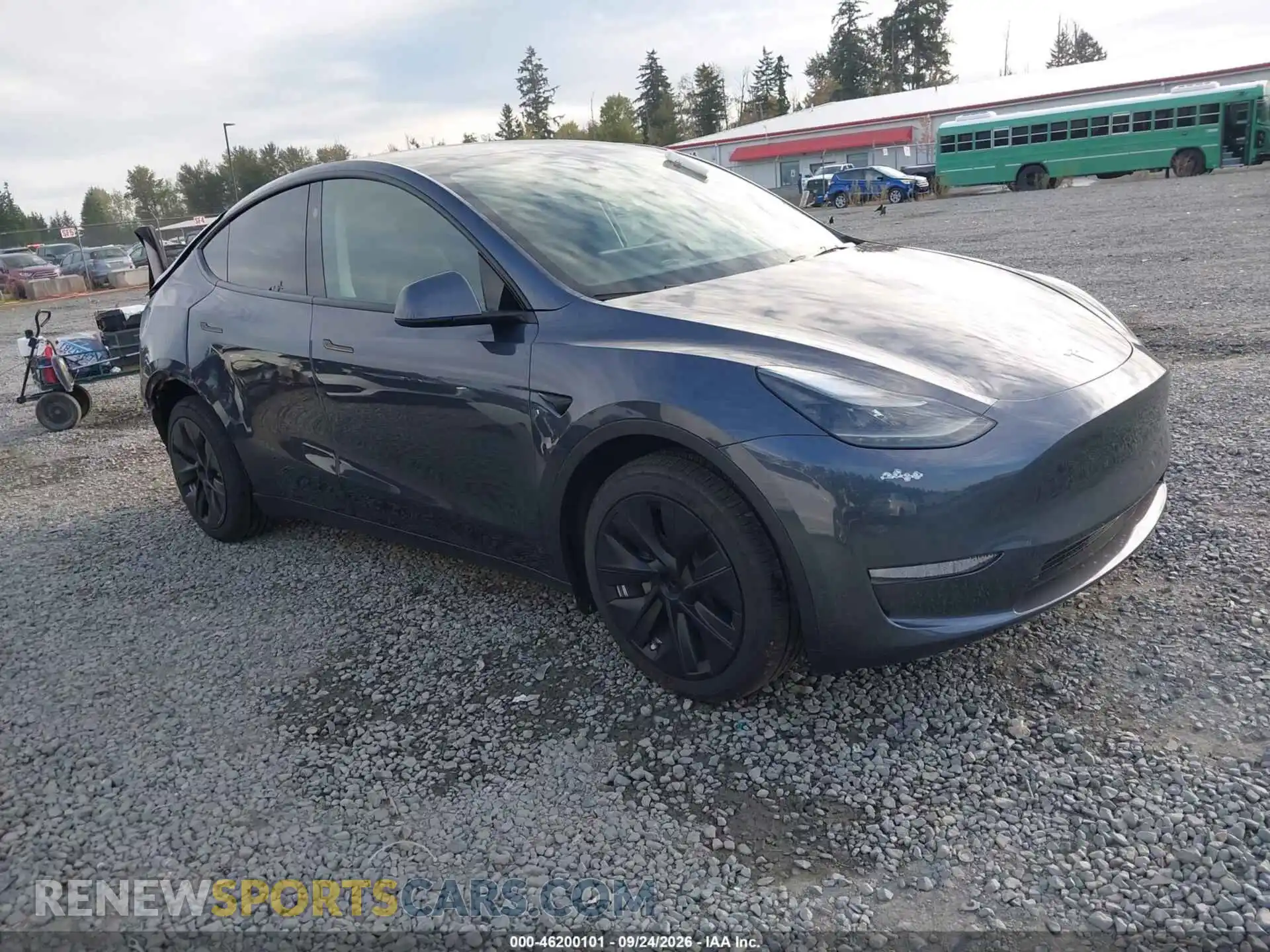 1 Photograph of a damaged car 7SAYGDEE1PF937951 TESLA MODEL Y 2023