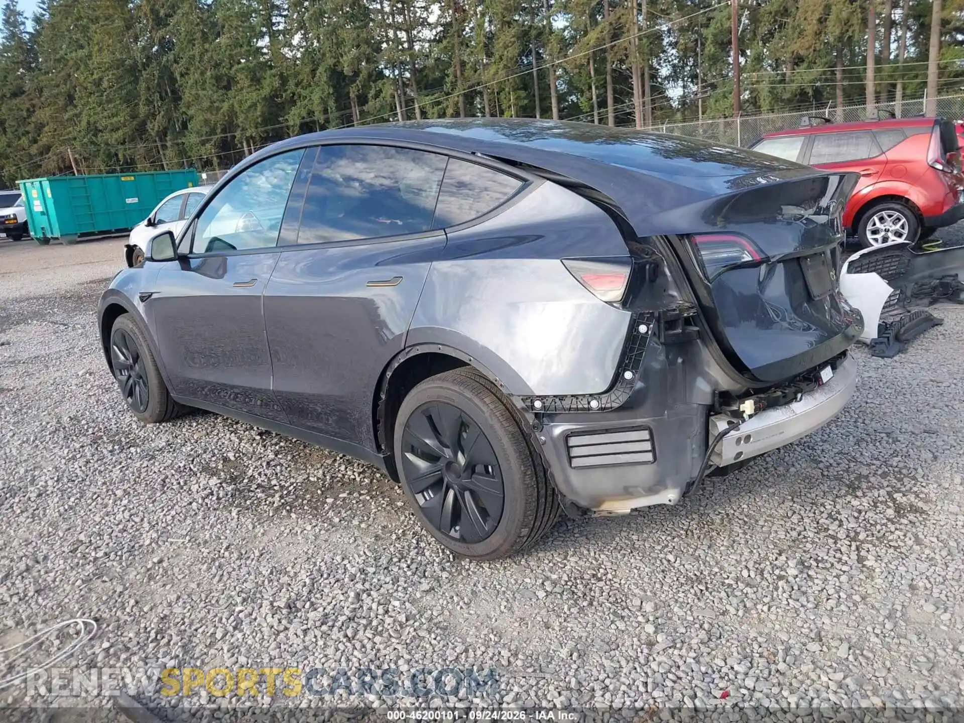 3 Photograph of a damaged car 7SAYGDEE1PF937951 TESLA MODEL Y 2023
