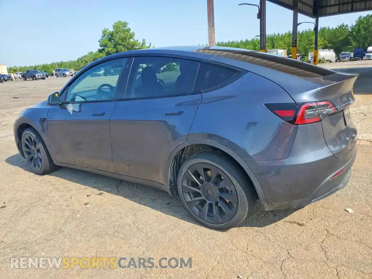 2 Photograph of a damaged car 7SAYGDEE2PA027741 TESLA MODEL Y 2023