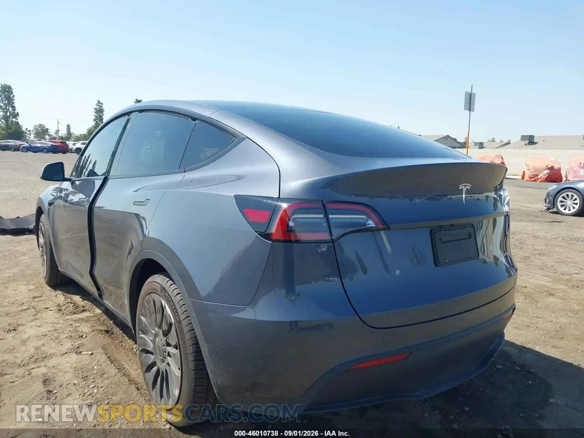 3 fotografías del automóvil dañado 7SAYGDEE2PA036696 TESLA MODEL Y 2023