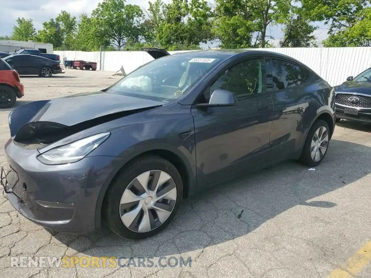 1 Photograph of a damaged car 7SAYGDEE2PA041350 TESLA MODEL Y 2023