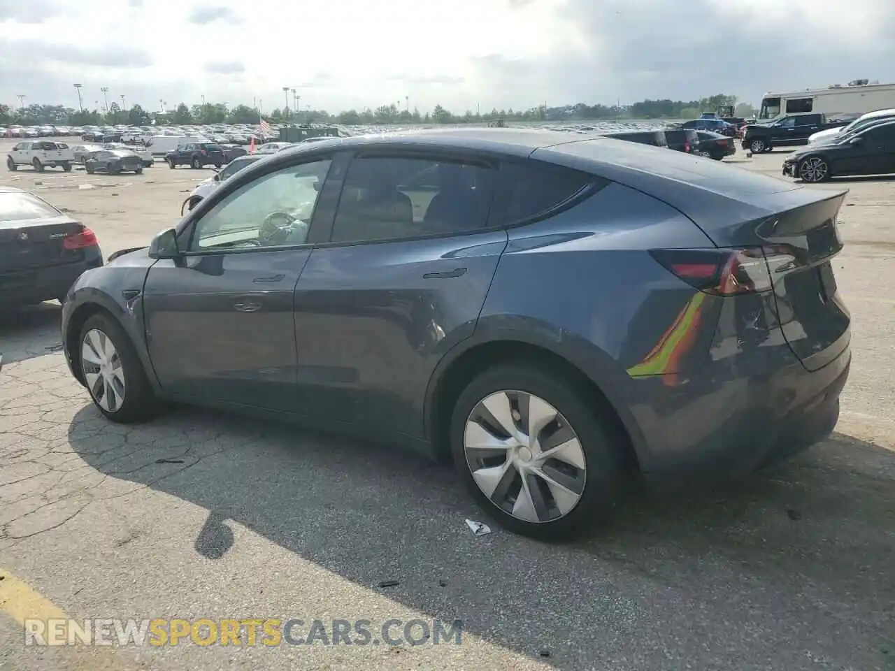 2 Photograph of a damaged car 7SAYGDEE2PA041350 TESLA MODEL Y 2023