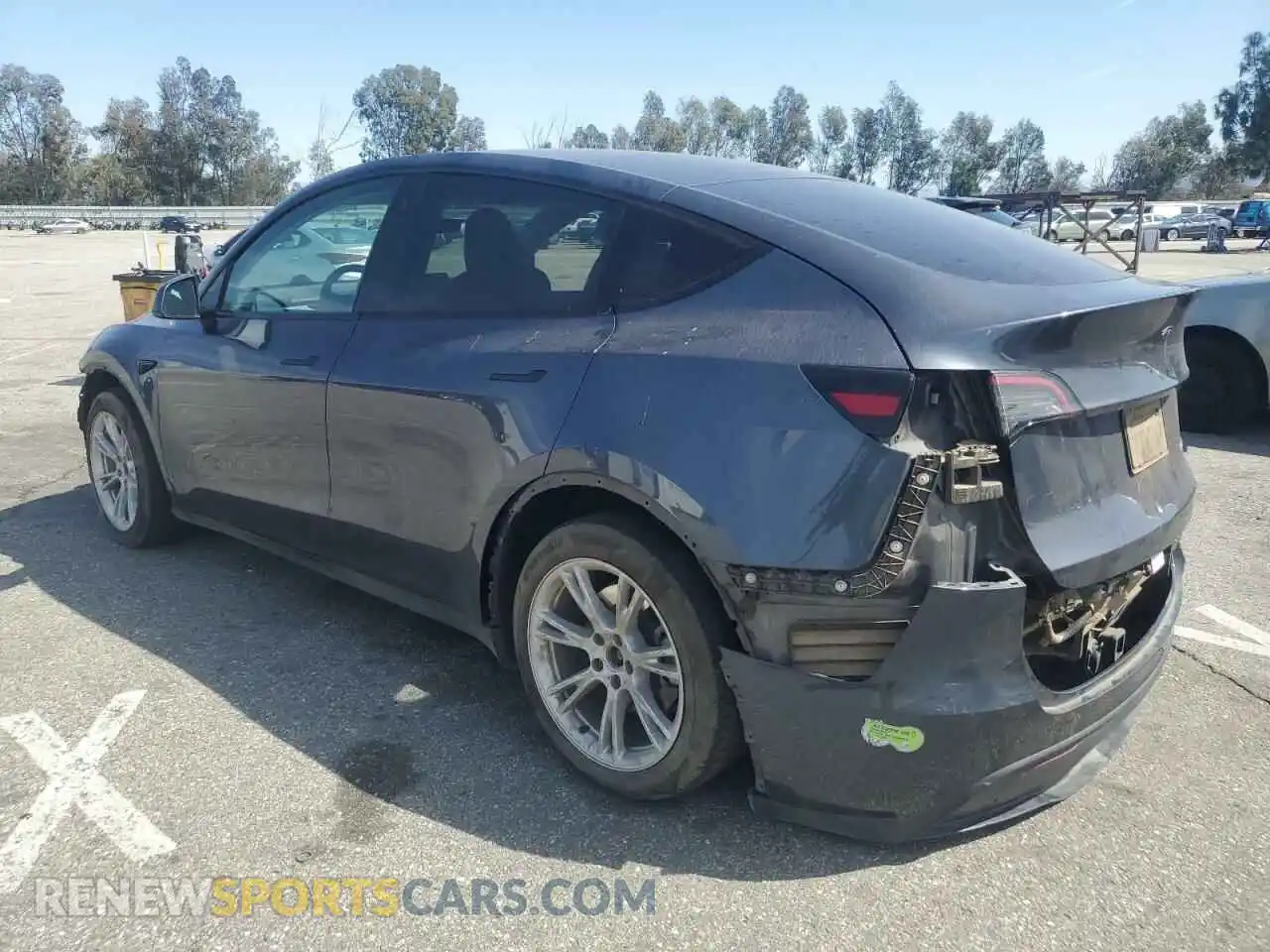 2 Photograph of a damaged car 7SAYGDEE2PA045625 TESLA MODEL Y 2023