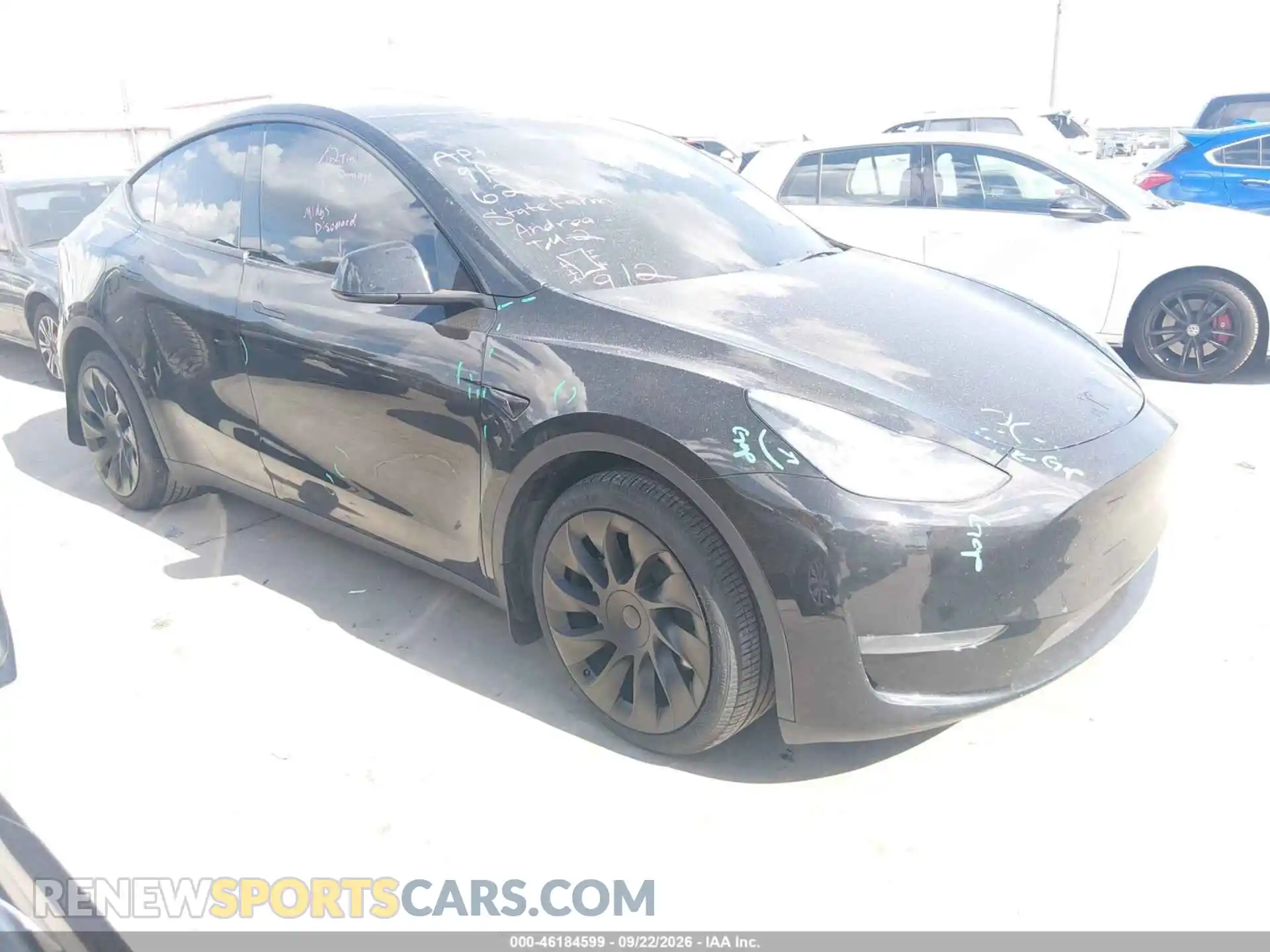 1 fotografías del automóvil dañado 7SAYGDEE2PA057905 TESLA MODEL Y 2023