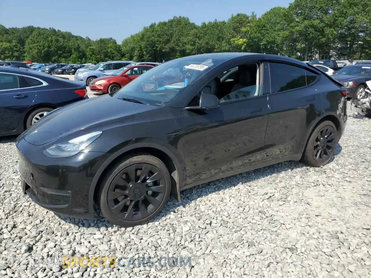1 Photograph of a damaged car 7SAYGDEE2PA060139 TESLA MODEL Y 2023