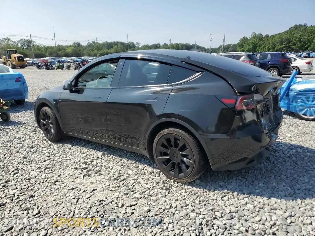 2 Photograph of a damaged car 7SAYGDEE2PA060139 TESLA MODEL Y 2023