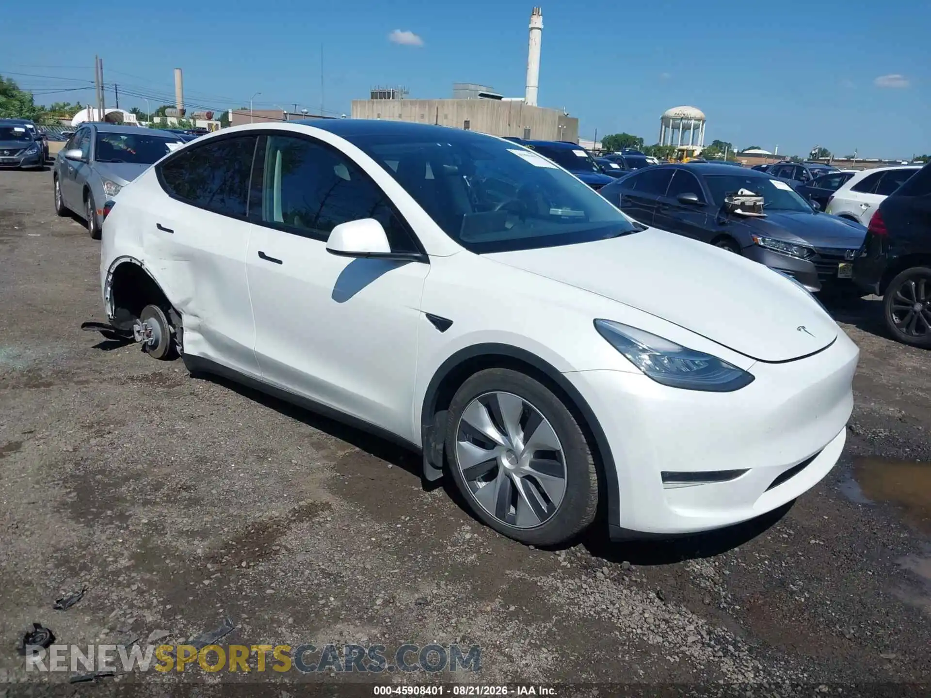 1 Photograph of a damaged car 7SAYGDEE2PA061226 TESLA MODEL Y 2023