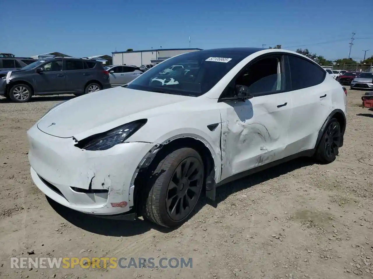 1 Photograph of a damaged car 7SAYGDEE2PA061792 TESLA MODEL Y 2023