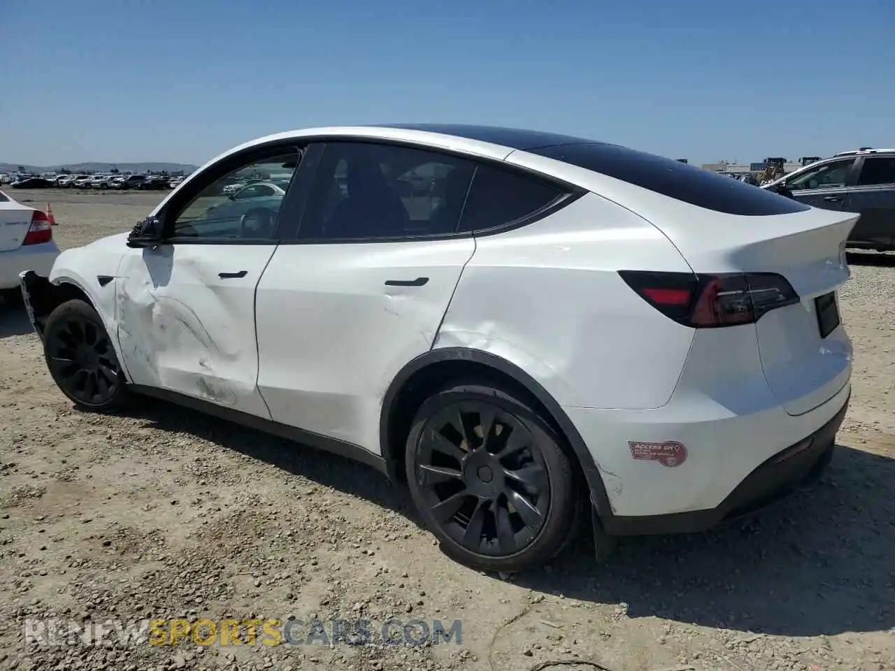 2 Photograph of a damaged car 7SAYGDEE2PA061792 TESLA MODEL Y 2023