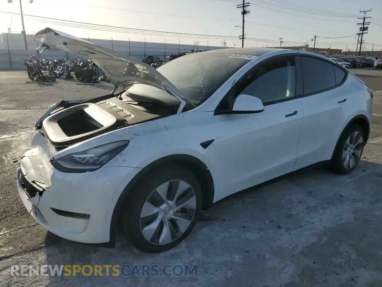 1 Photograph of a damaged car 7SAYGDEE2PA063039 TESLA MODEL Y 2023